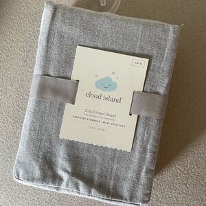 cloud island Crib Fitted Sheet